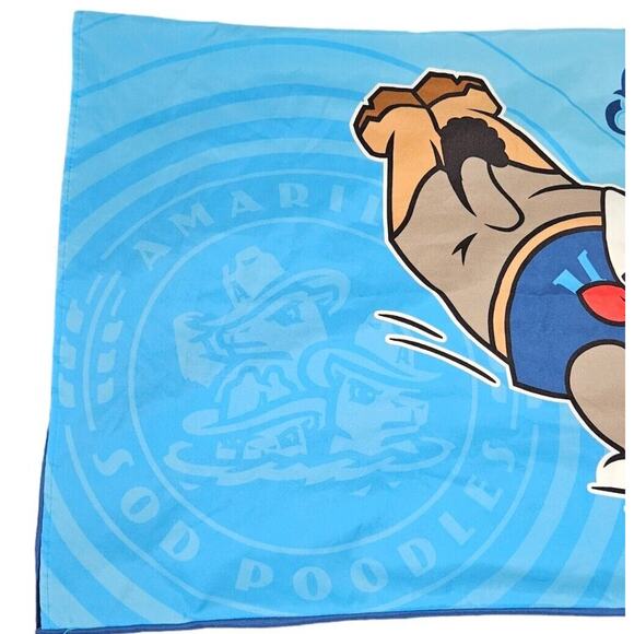 Amarillo Sod Poodles Whataburger SINGLE Pillow Case Standard Double Sided Blue - Picture 3 of 6
